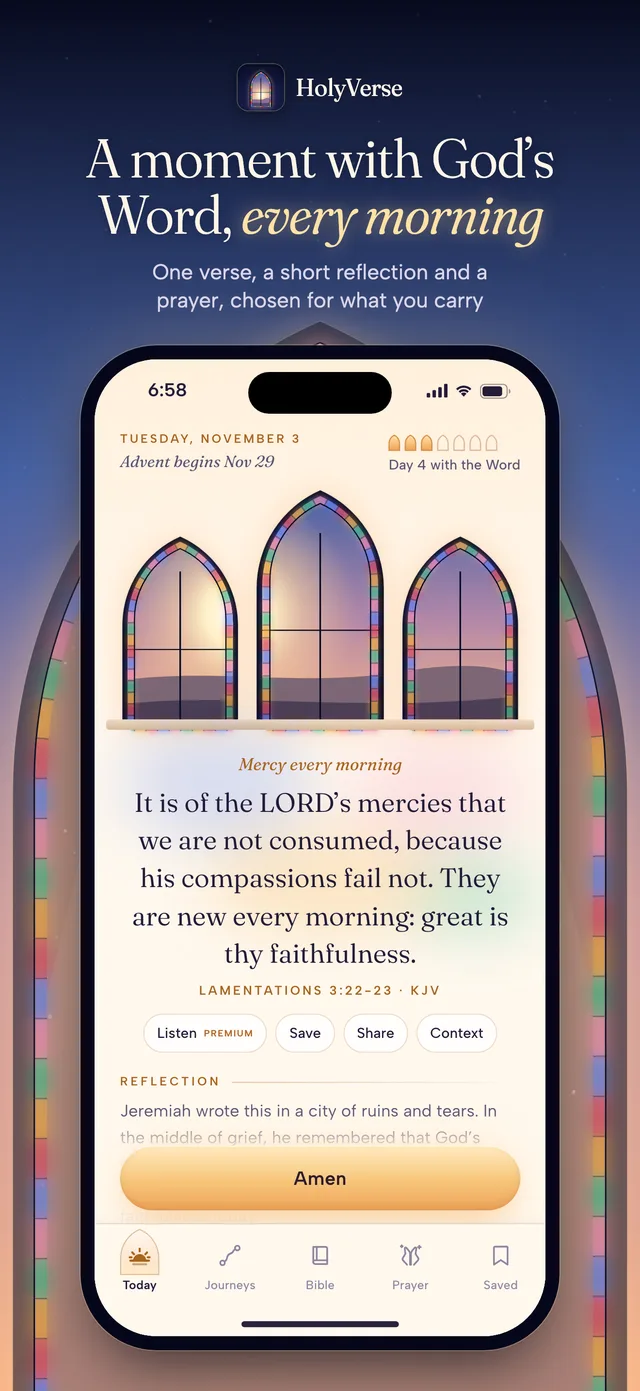 Screenshot from the HolyVerse App Store listing